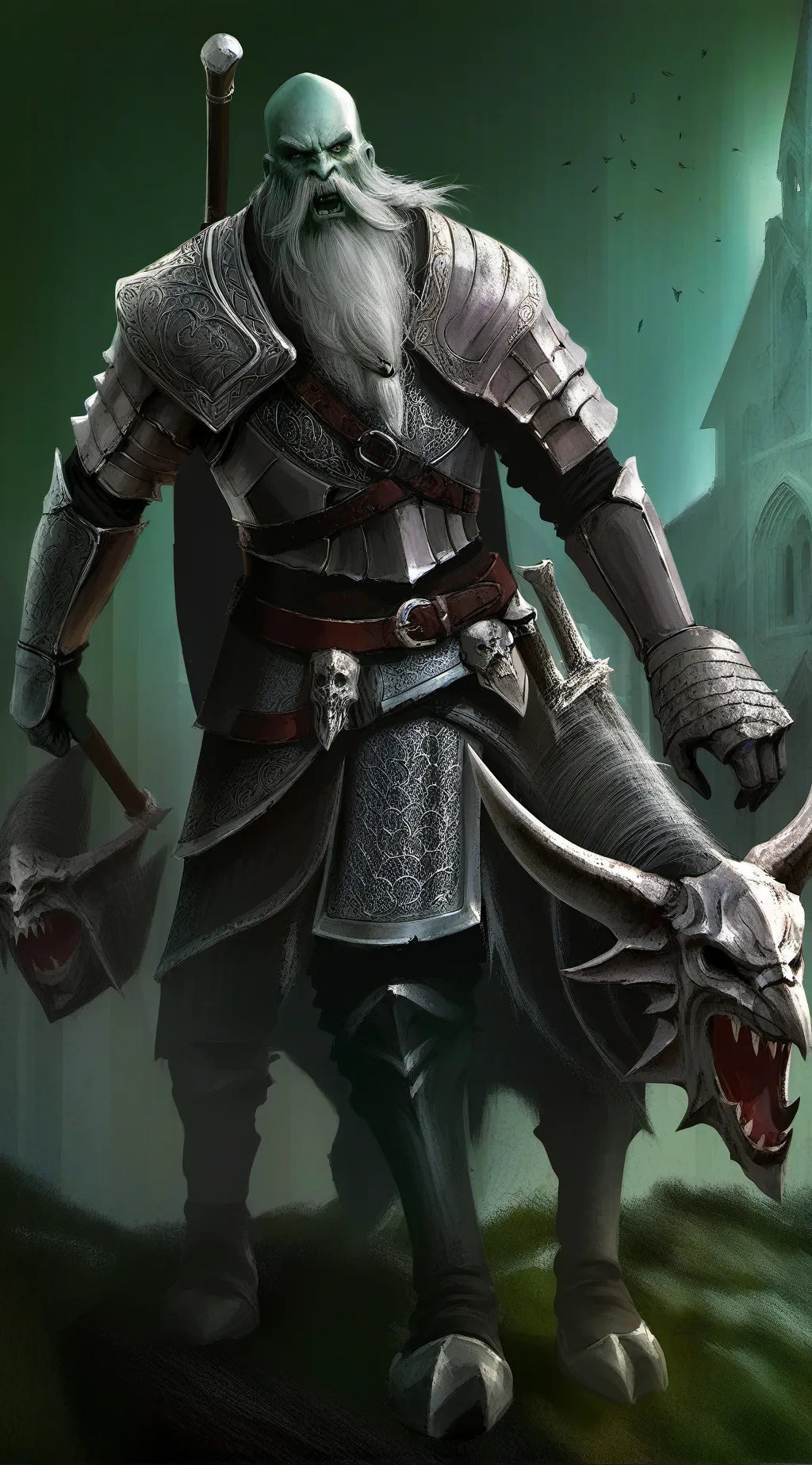 ai character: Orc background