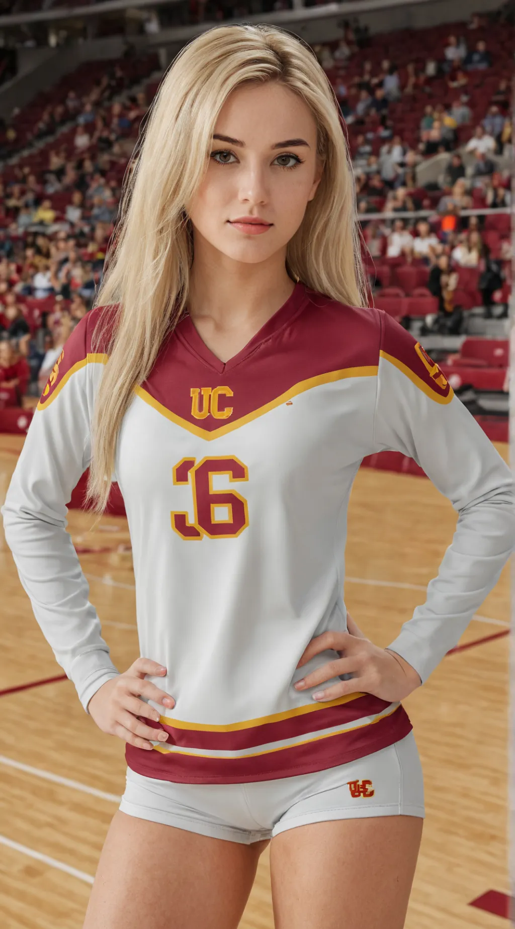 ai character: Makayla Heinrich  background