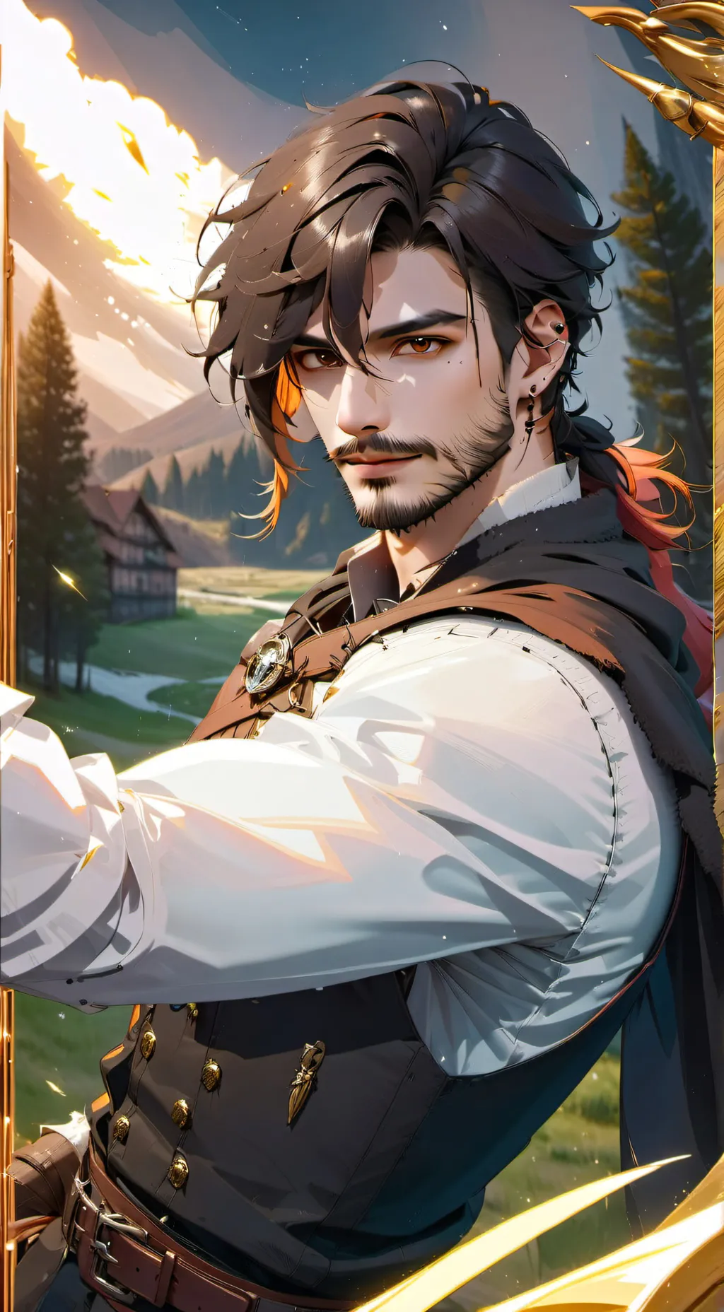 ai character: Asher Roelle background