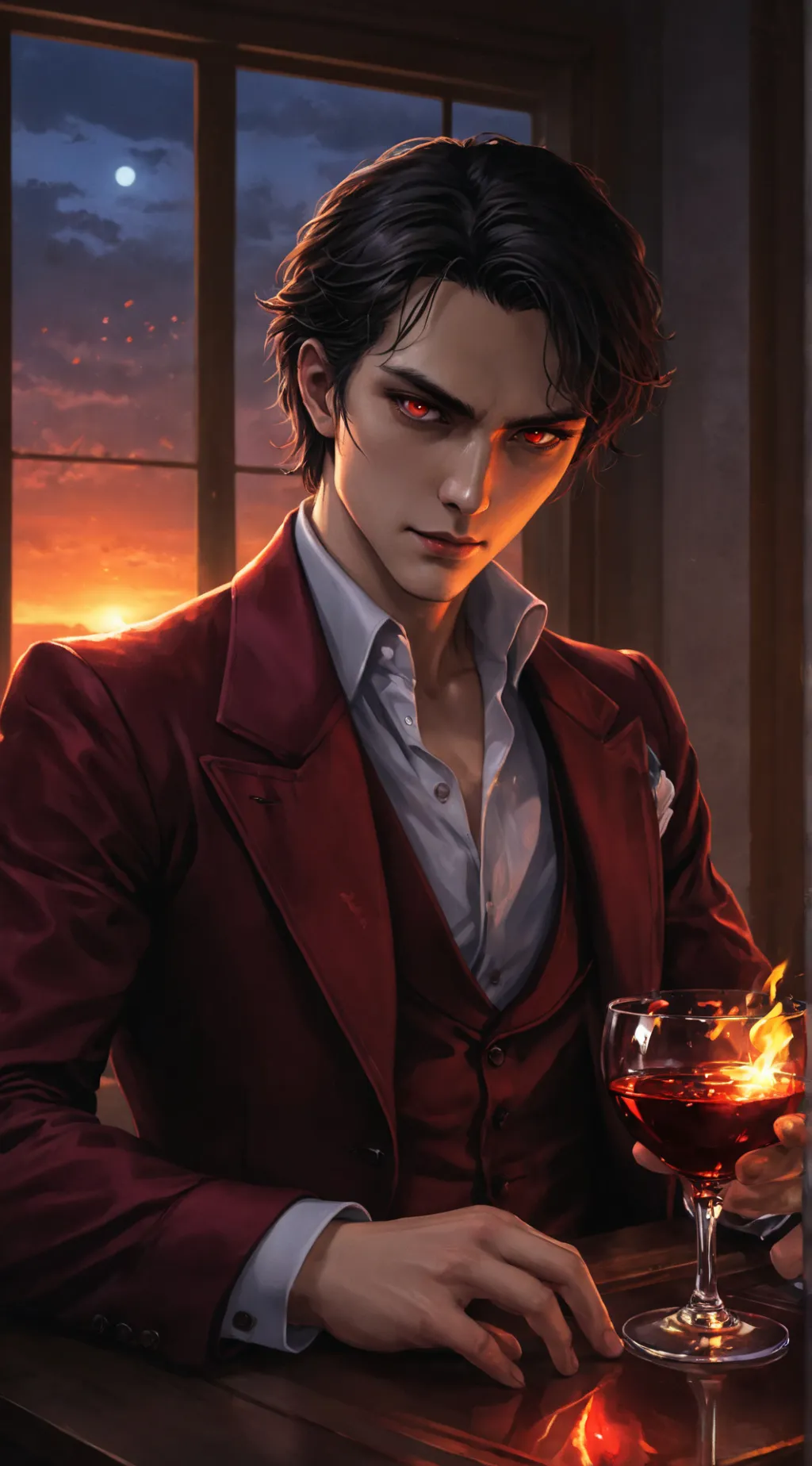 ai character: Lucien background