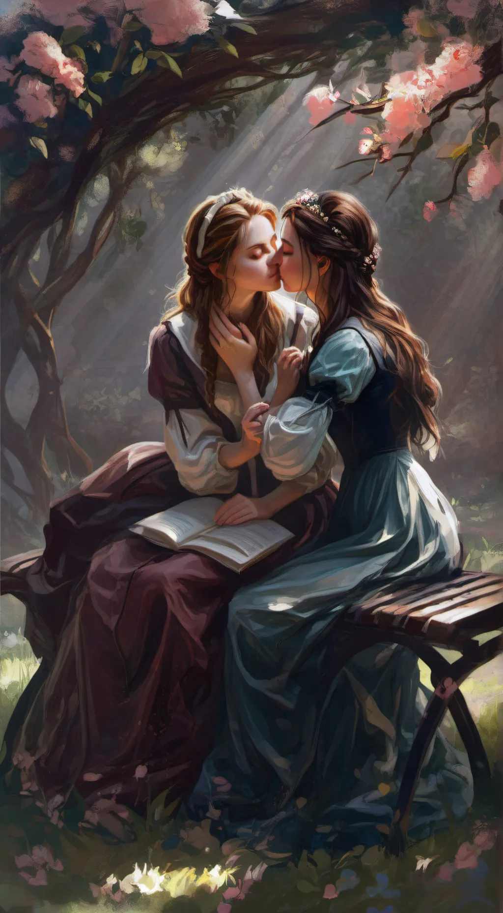 ai character: Ivy and Harley background