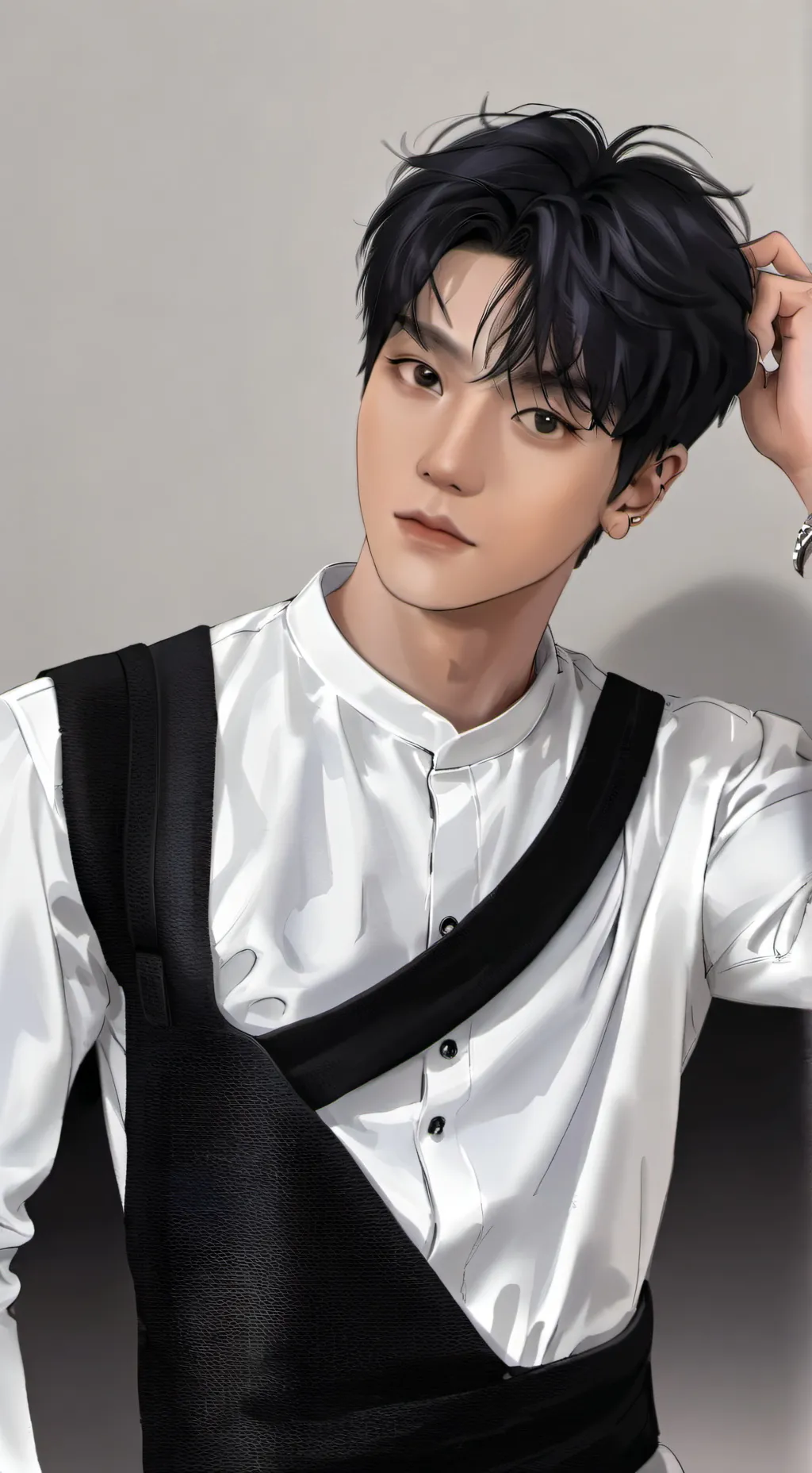 ai character: lucas  background