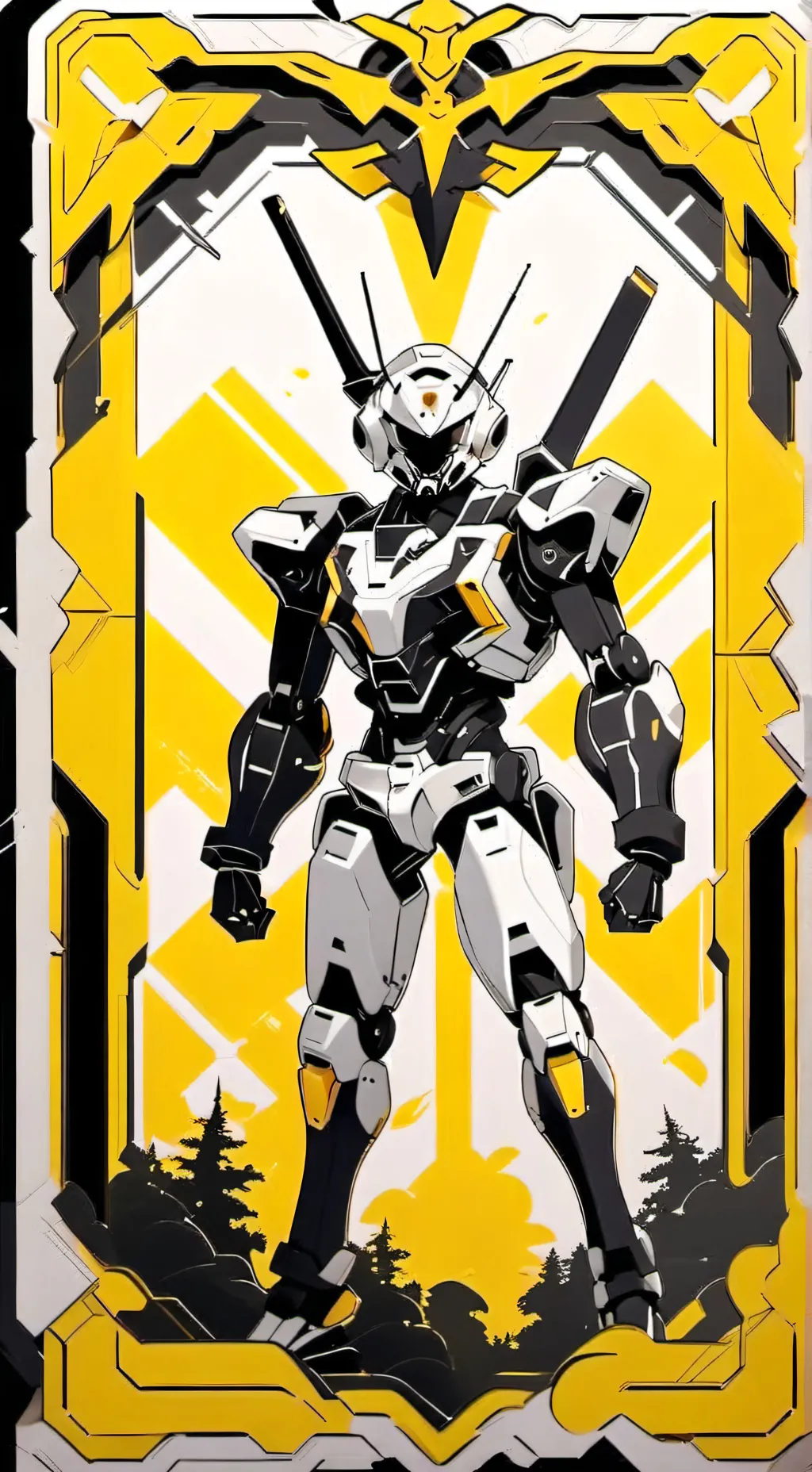 ai character: Md n background