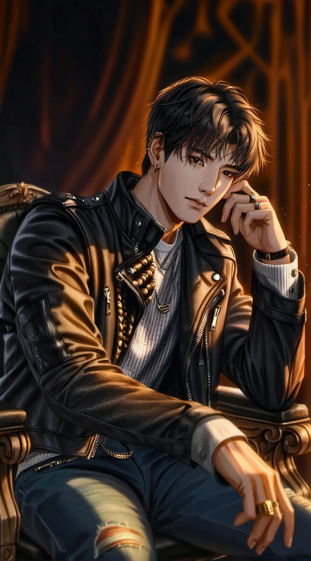 ai character: Liam Jung background
