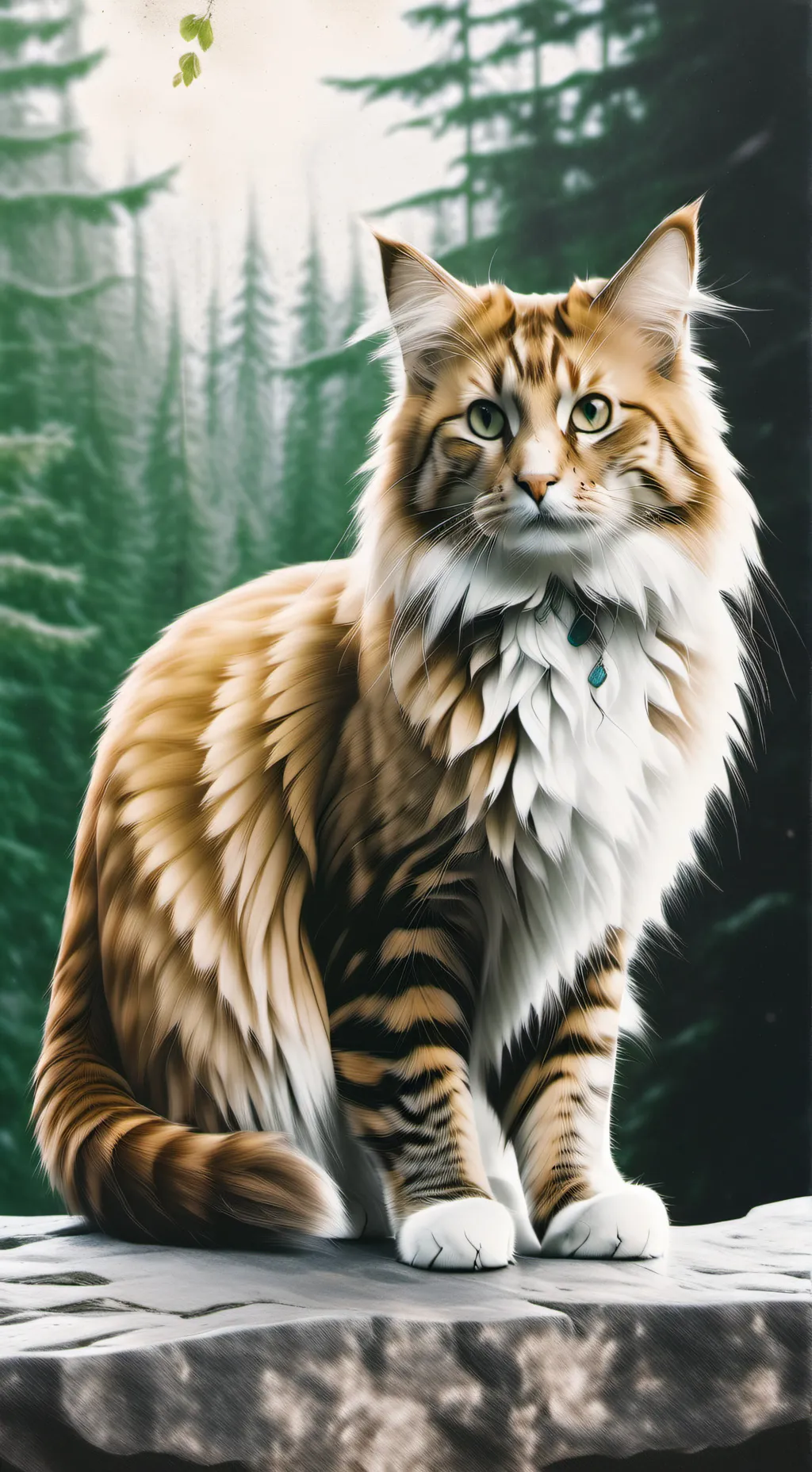 ai character: Cat background