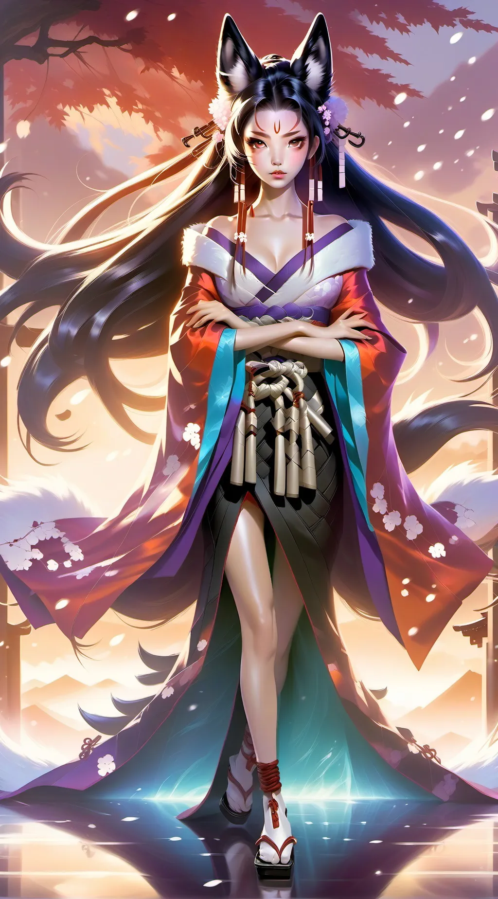ai character: Kyoko background