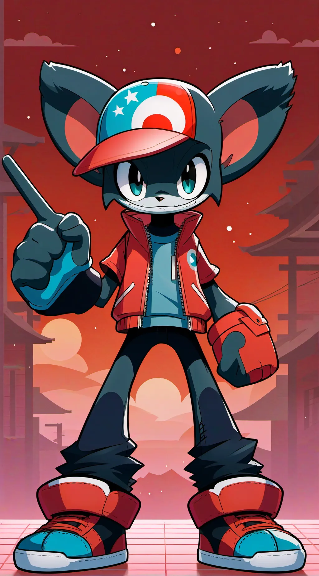 ai character: Dw vrchat background