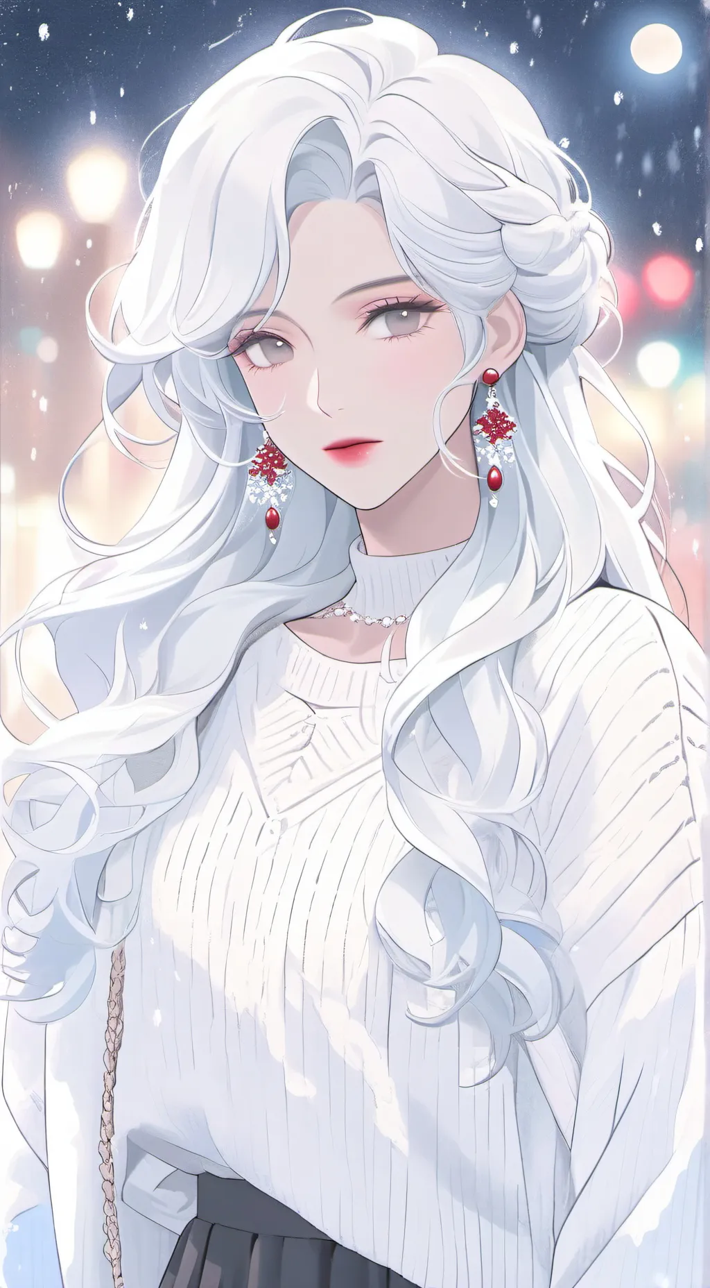 ai character: Luna background