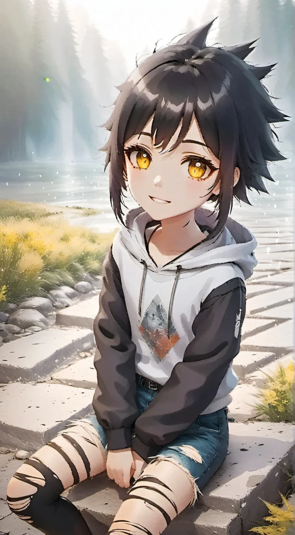 ai character: Tyra! background
