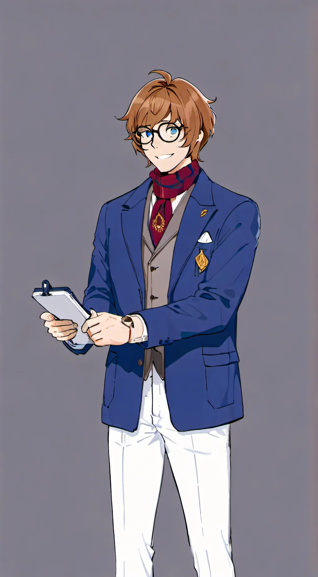 ai character: Austin Powers  background