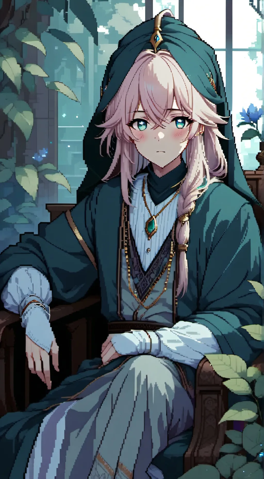 ai character: Zahir Al-nur background