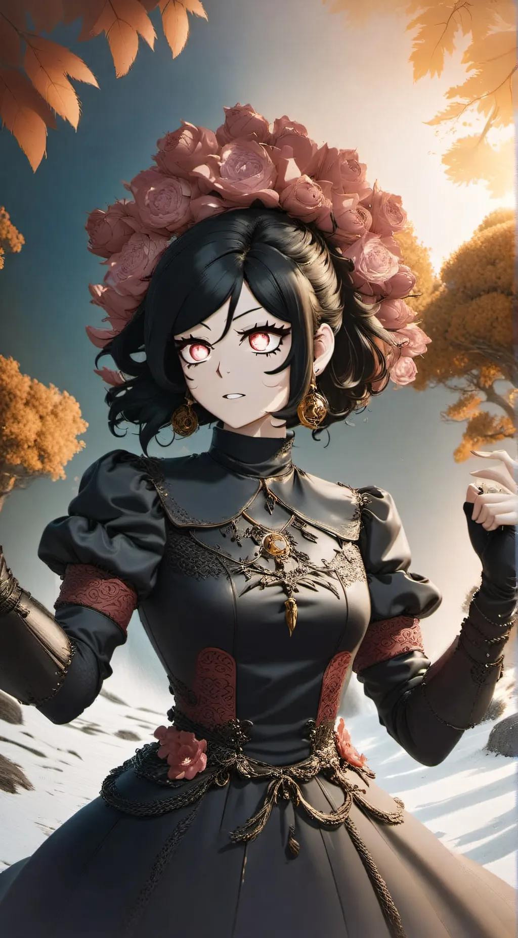 ai character: Mary  background