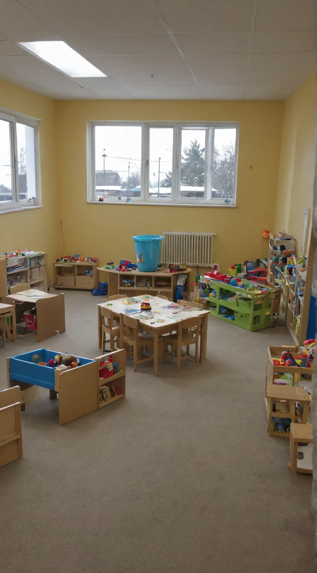 ai character: Daycare background