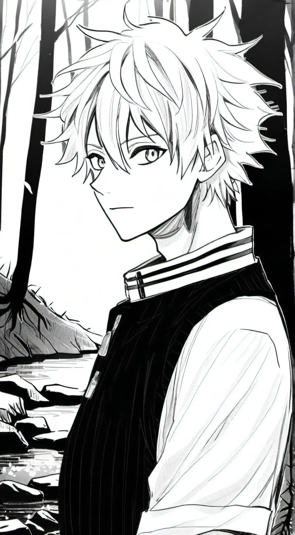 ai character: Katsuki  background
