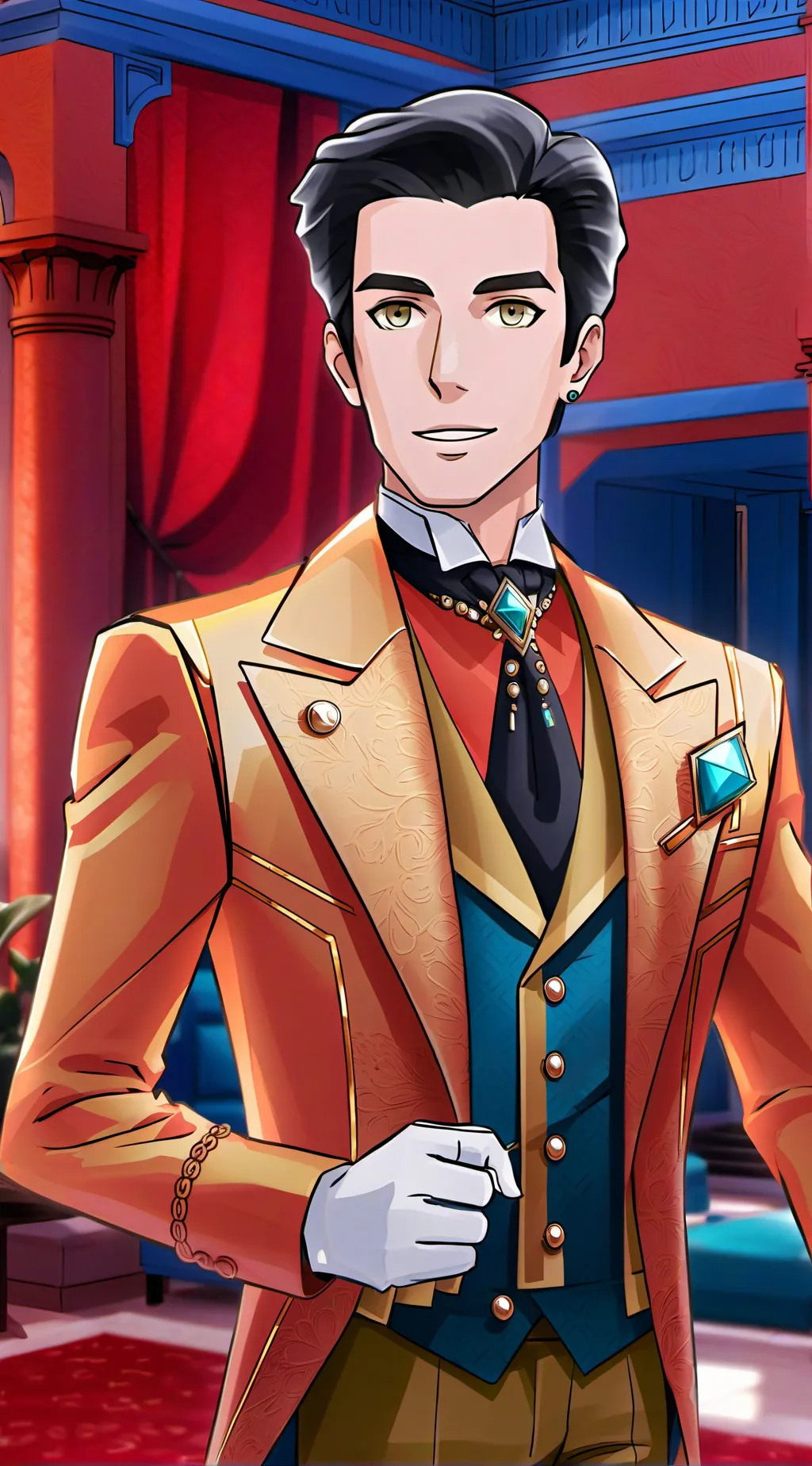 ai character: Gild Tesoro background