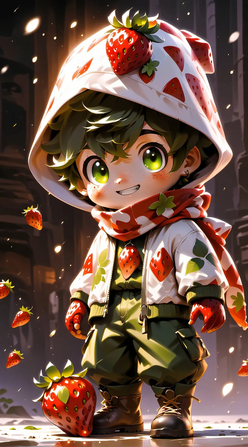 ai character: freaky sprout~ background