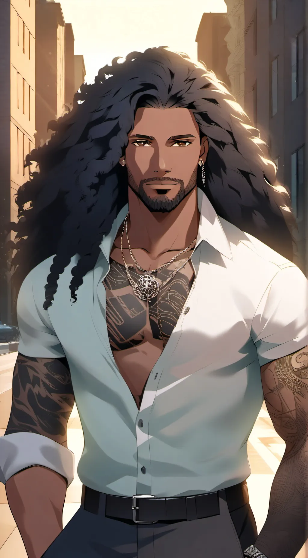 ai character: Kai Lively background
