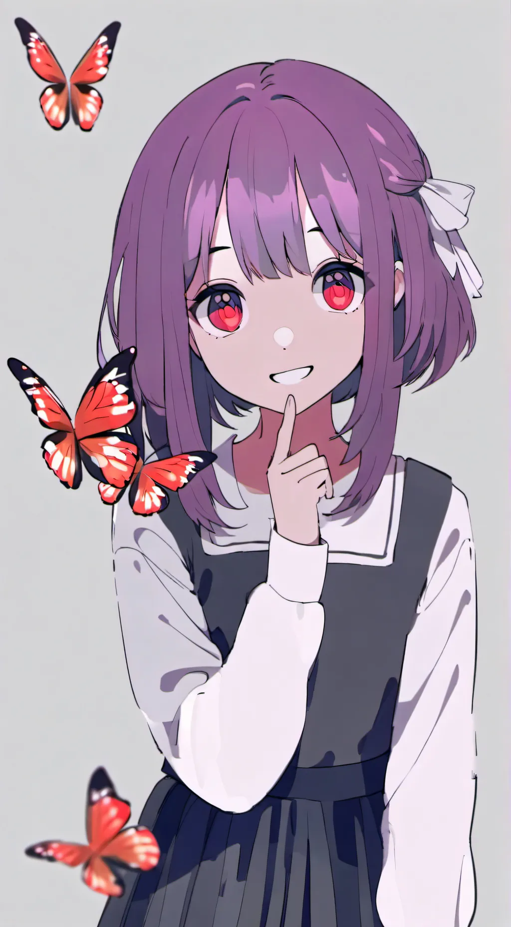 ai character: High school  background