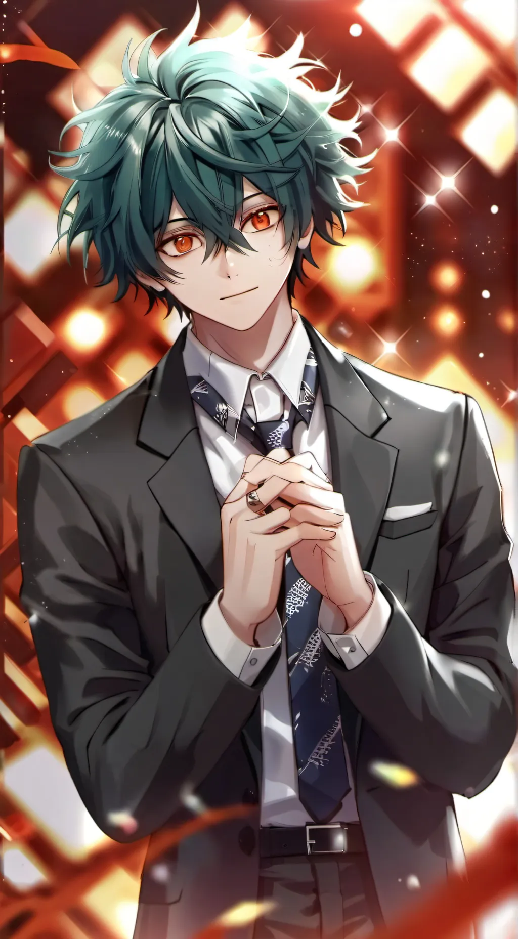 ai character: Deku background