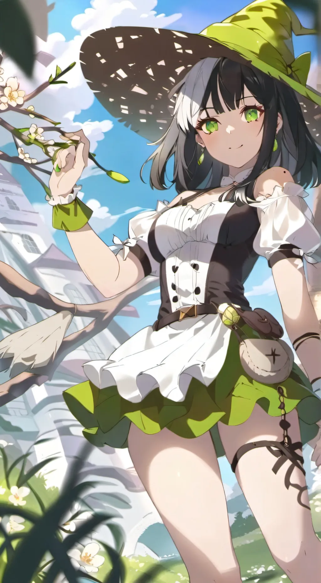 ai character: tu novia  background