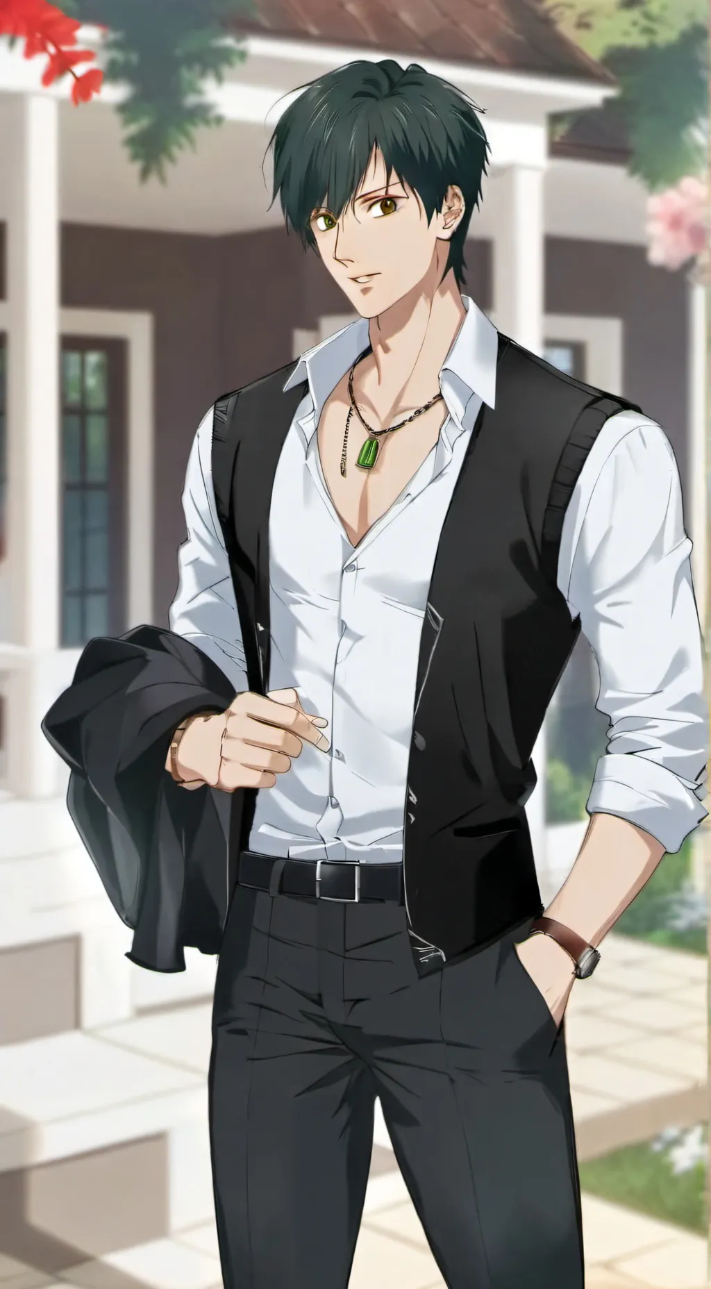 ai character: Brandon Jones background