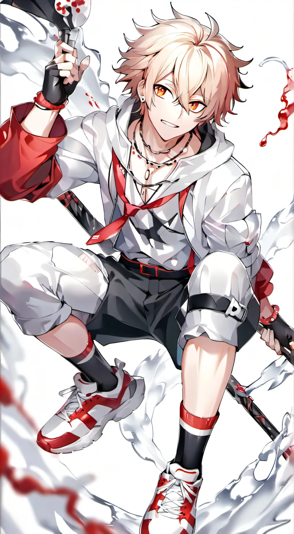 ai character: bakugo background