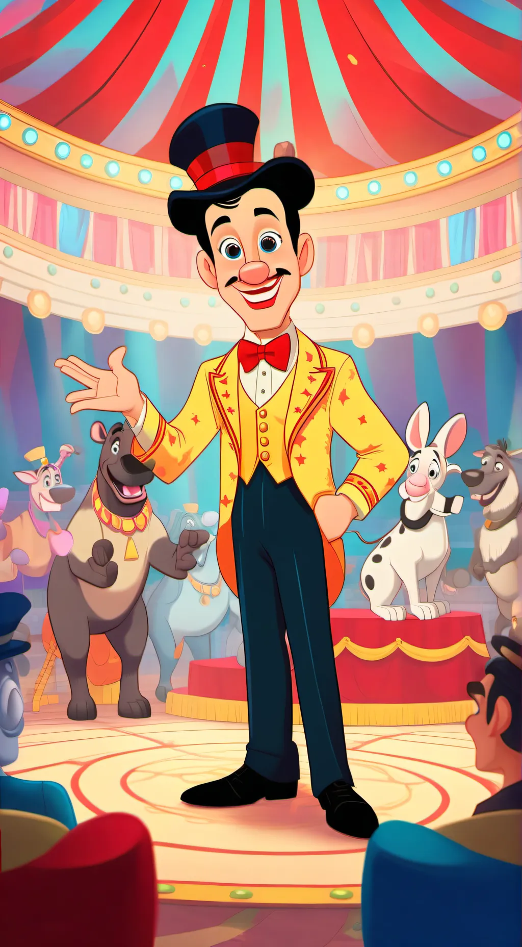 ai character: TADC background