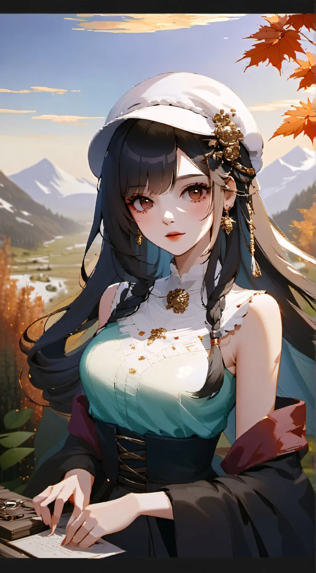 ai character: Mary  background