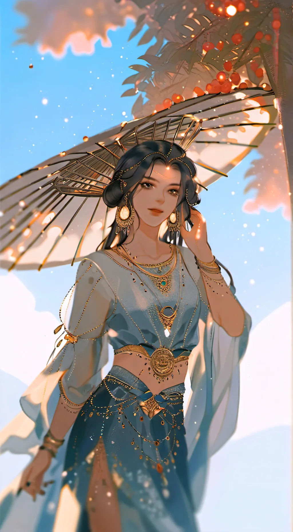 ai character: lindia background