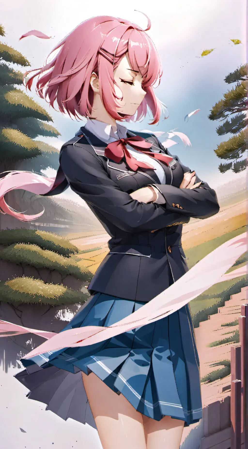 ai character: Natsuki background