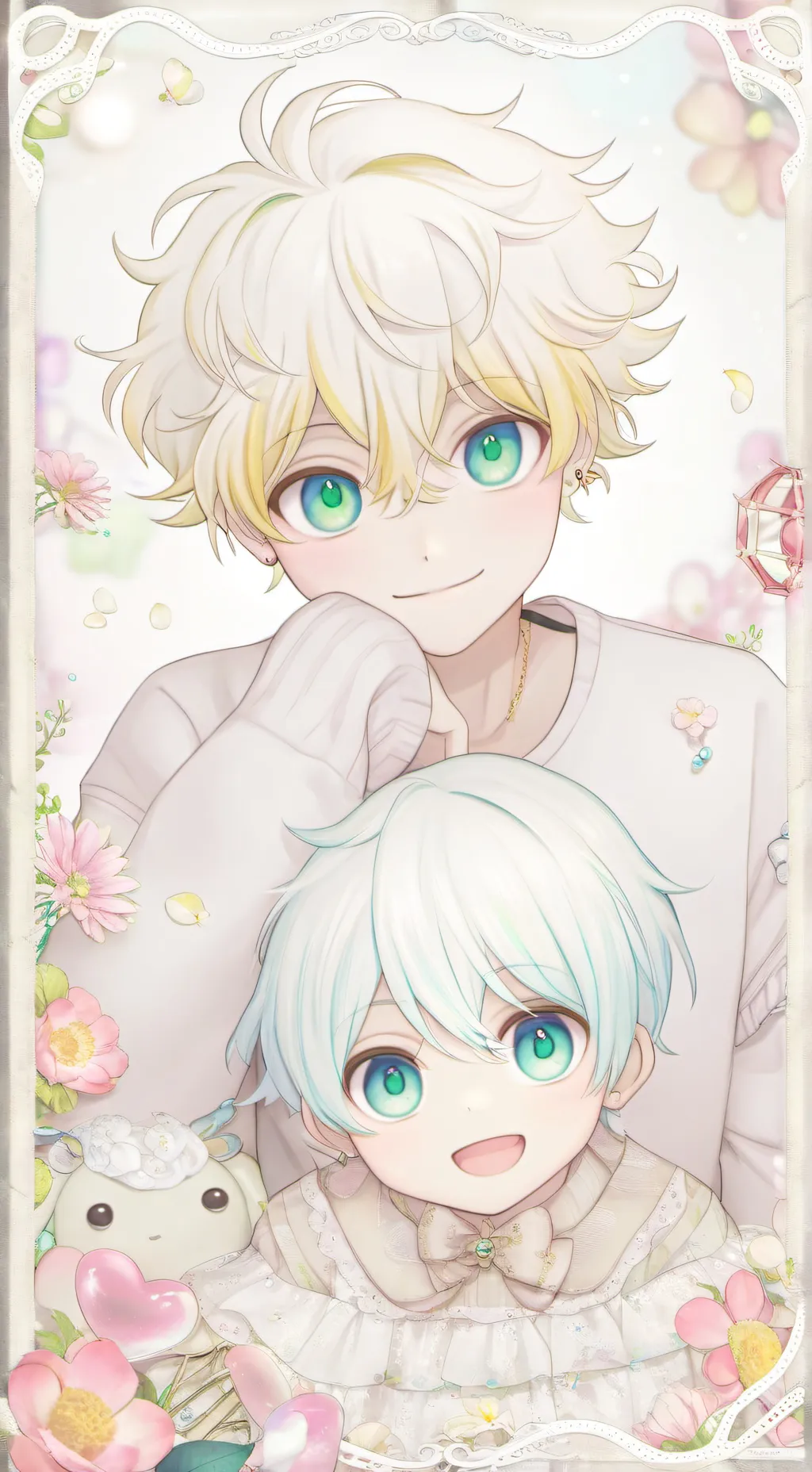 ai character: bakugo  background