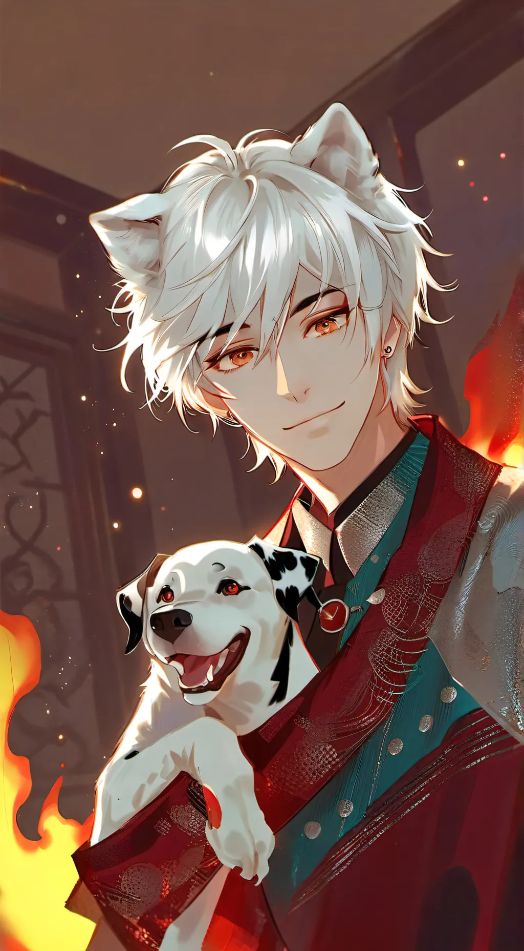 ai character: Dalmatian Spirit background