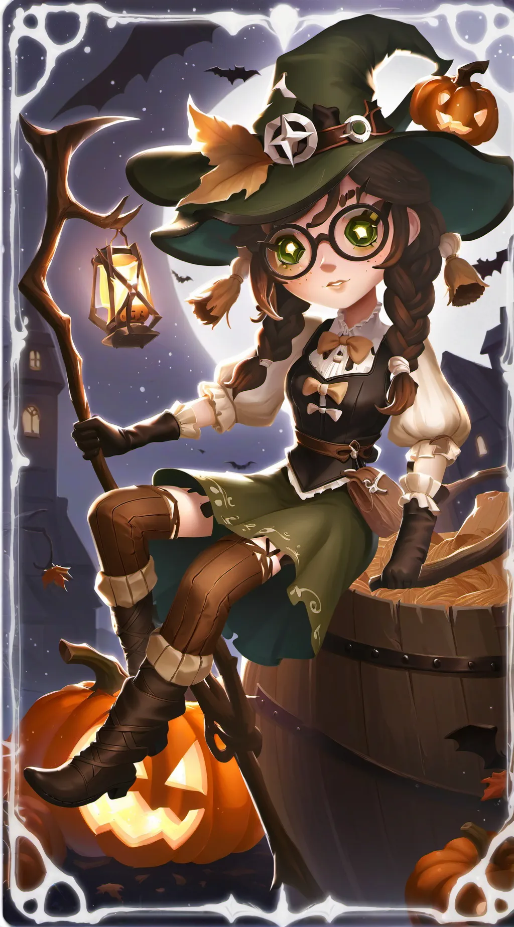 ai character: Sage Autumnhart background