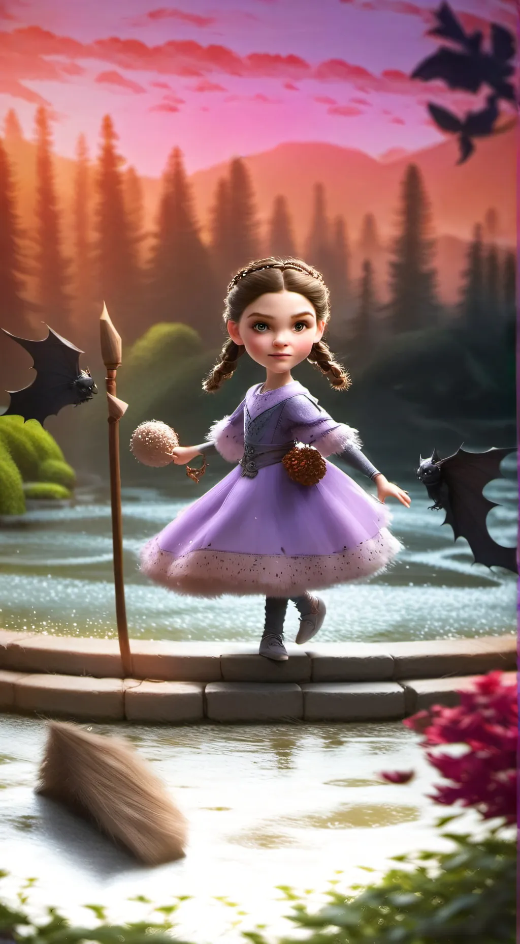 ai character: Emoji world  background