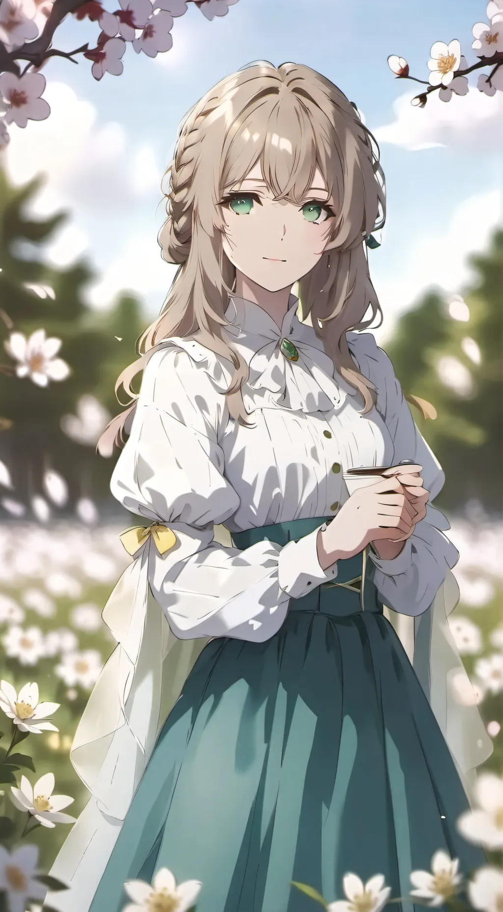 ai character: Даша background
