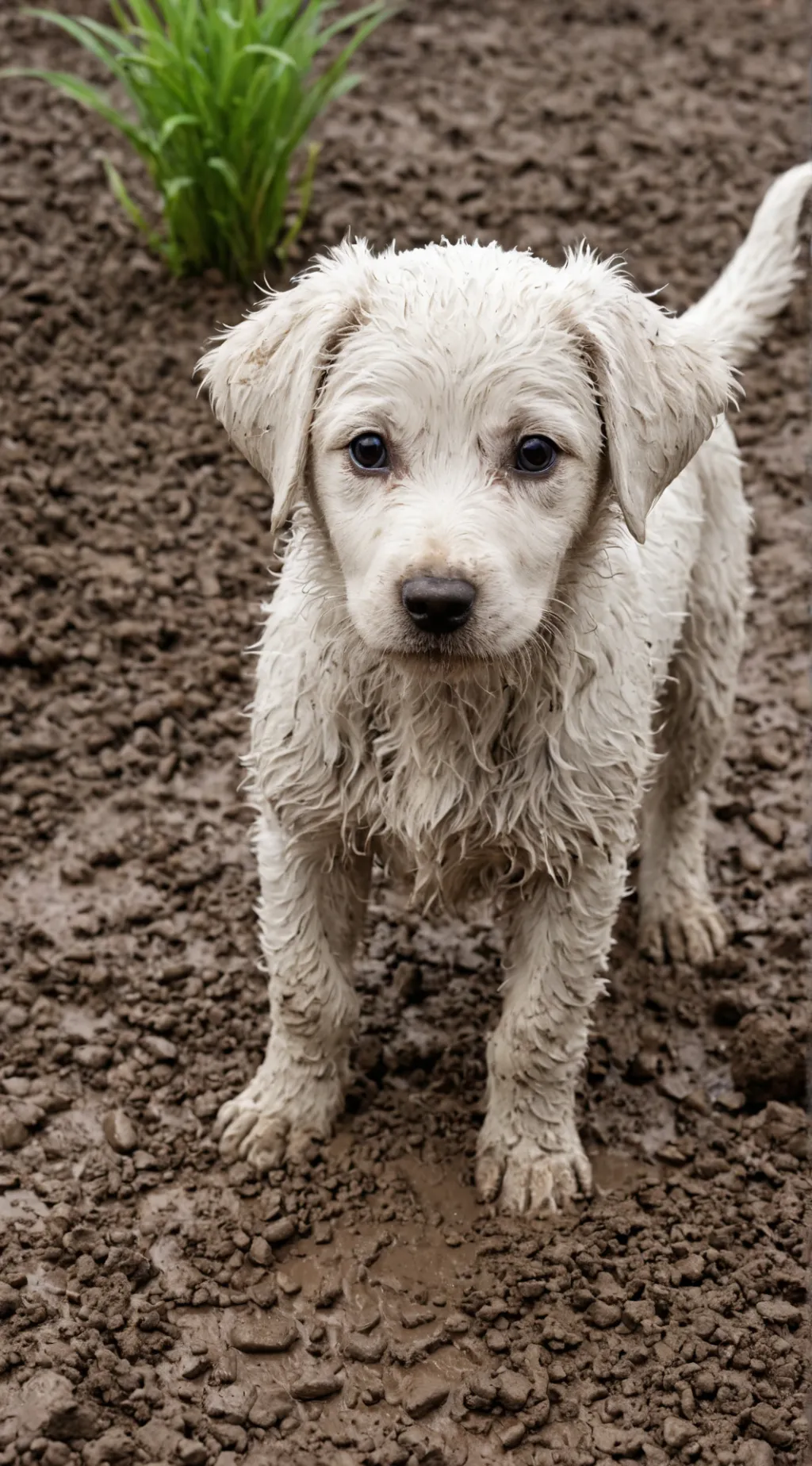 ai character: dog background
