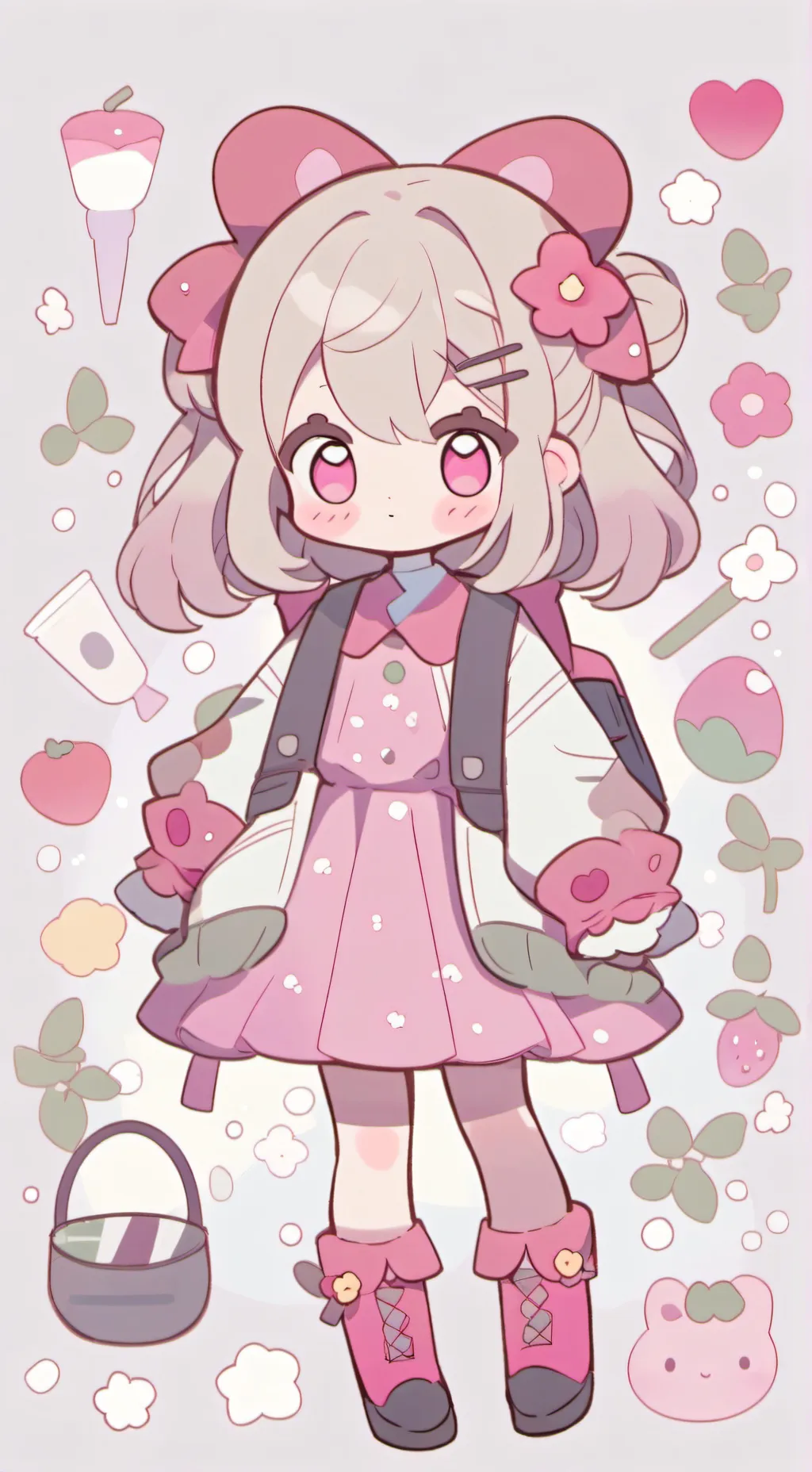 ai character: Fanf Glamrocks background