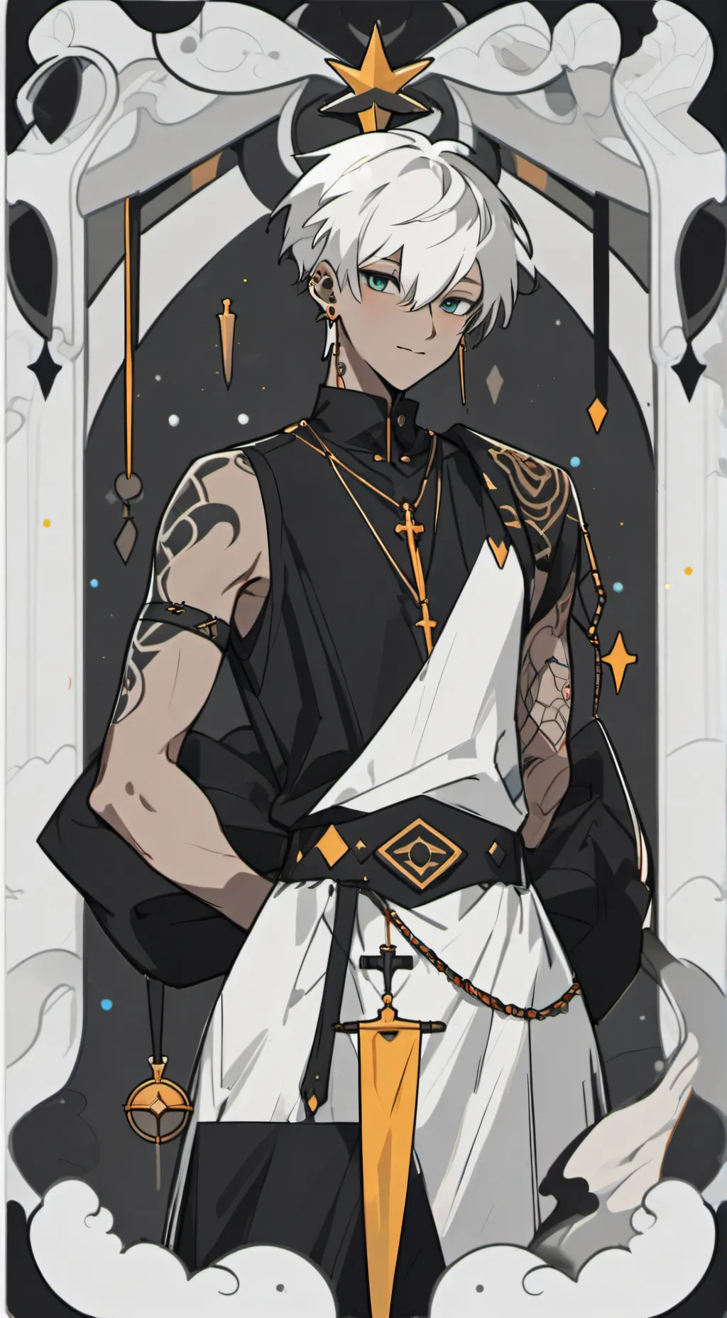 ai character: Eliot  background