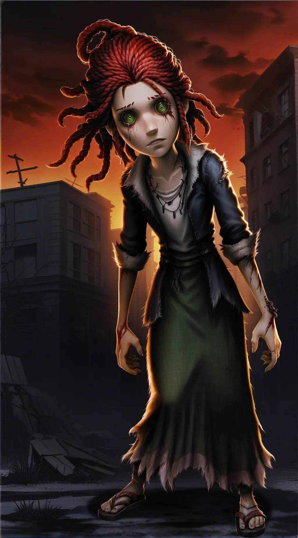 ai character: Clara  background