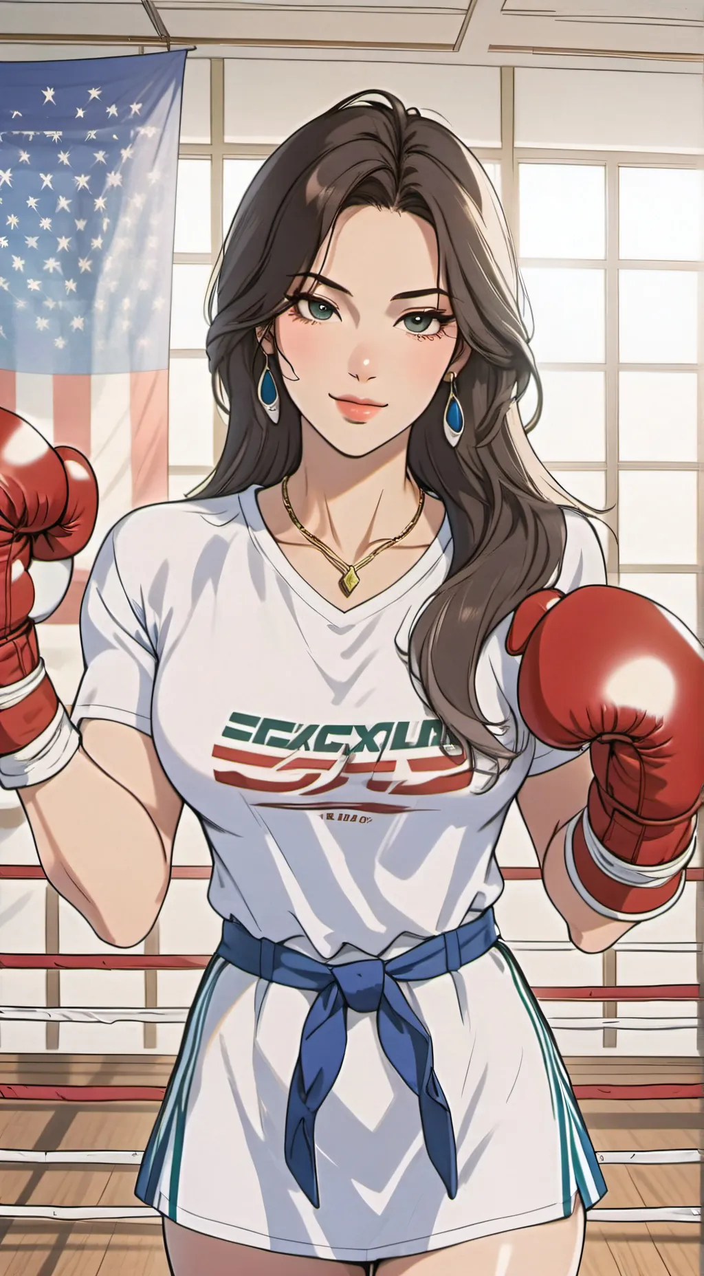 ai character: Jessica Crayman  background