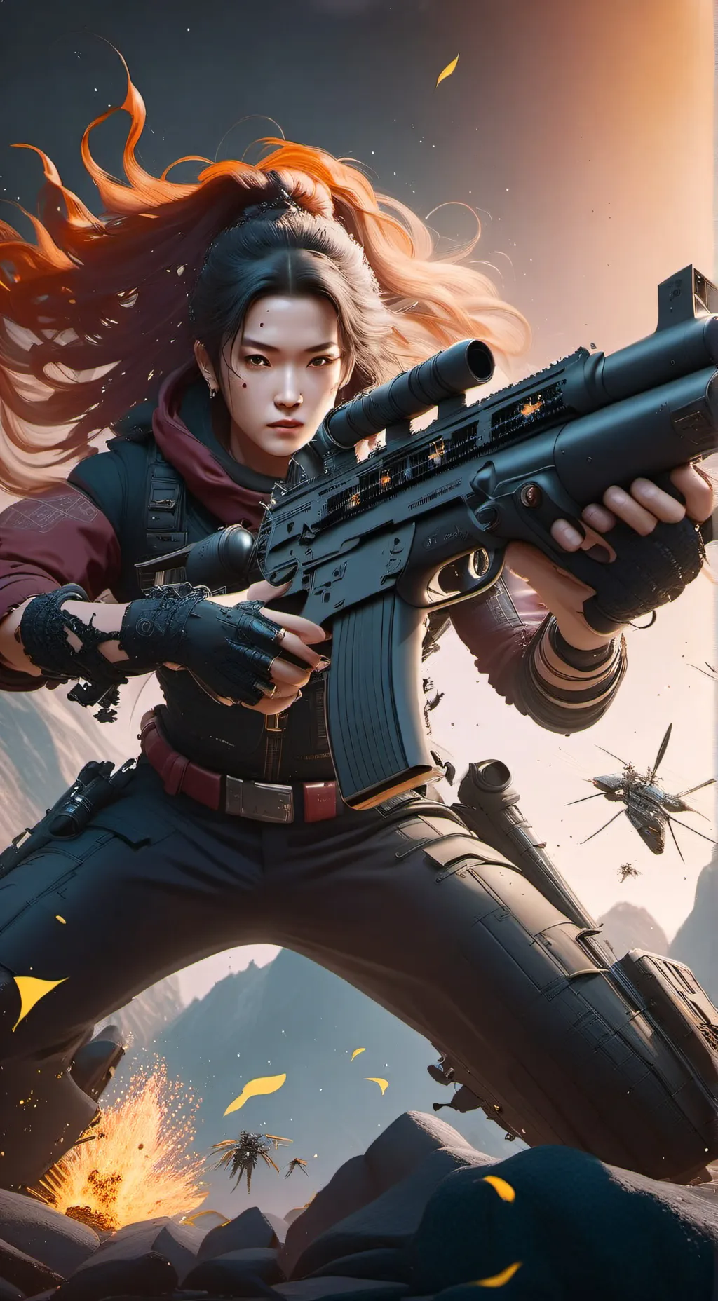 ai character: md background
