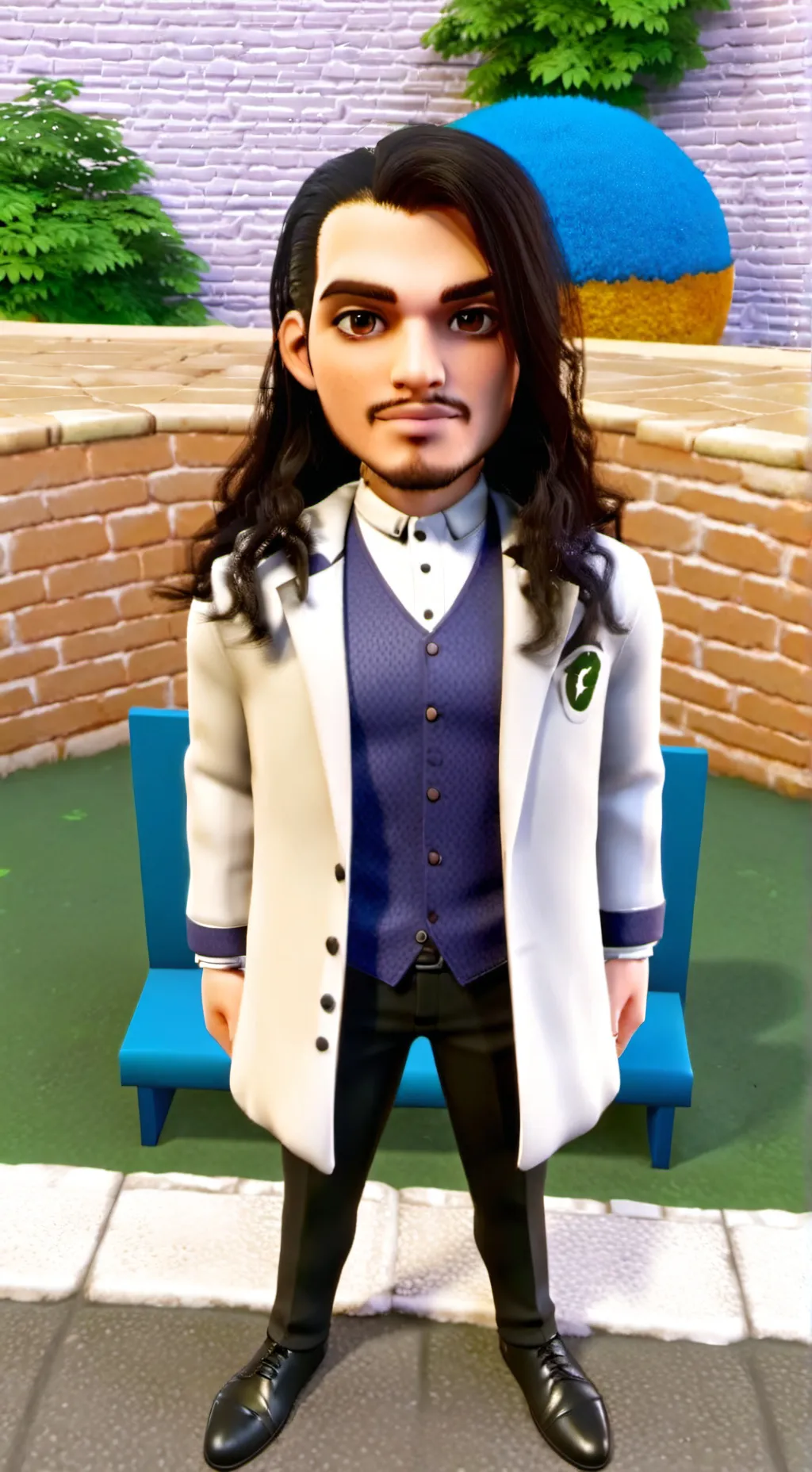 ai character: Elias x Sterlin background