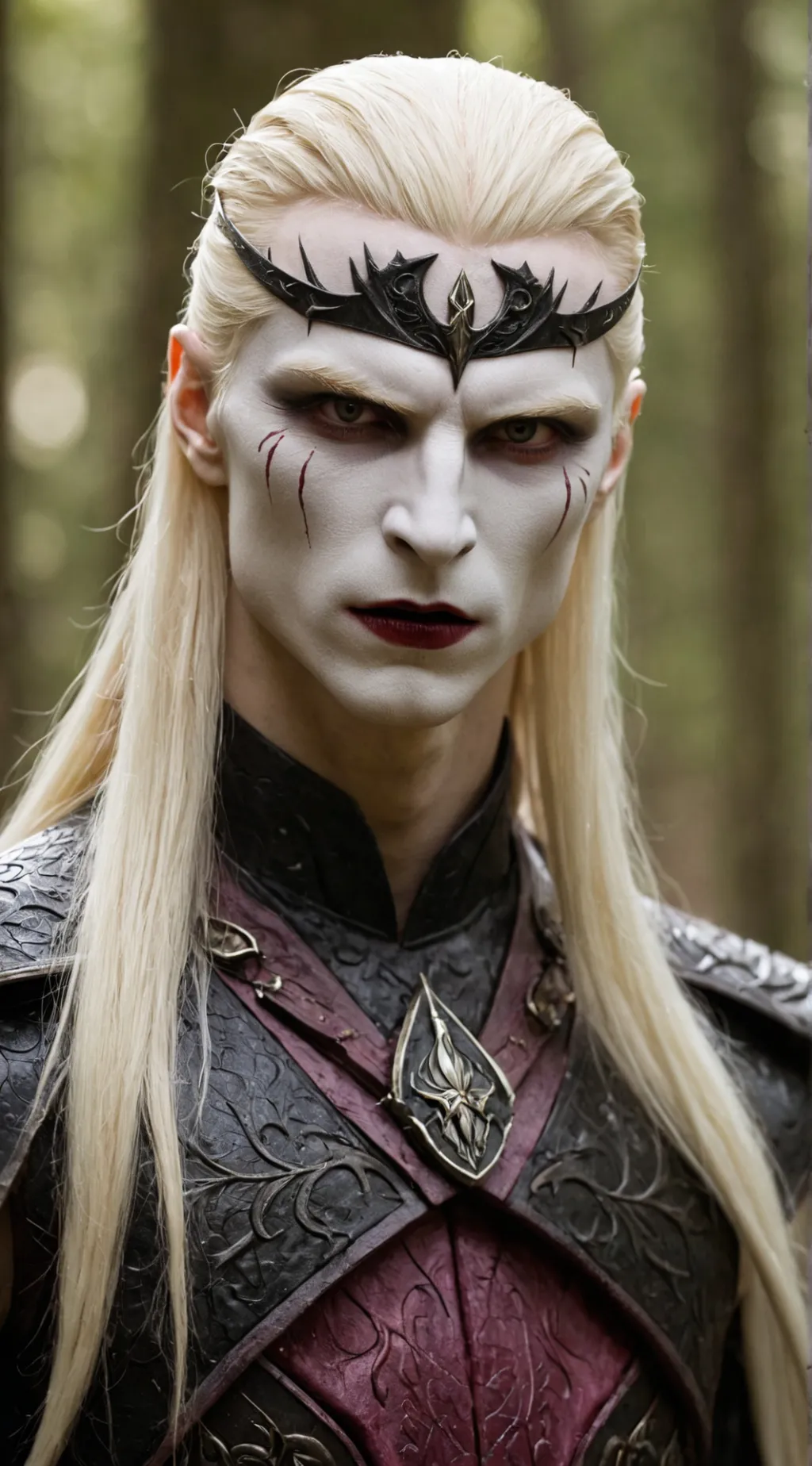 ai character: Prince Nuada Rukva background