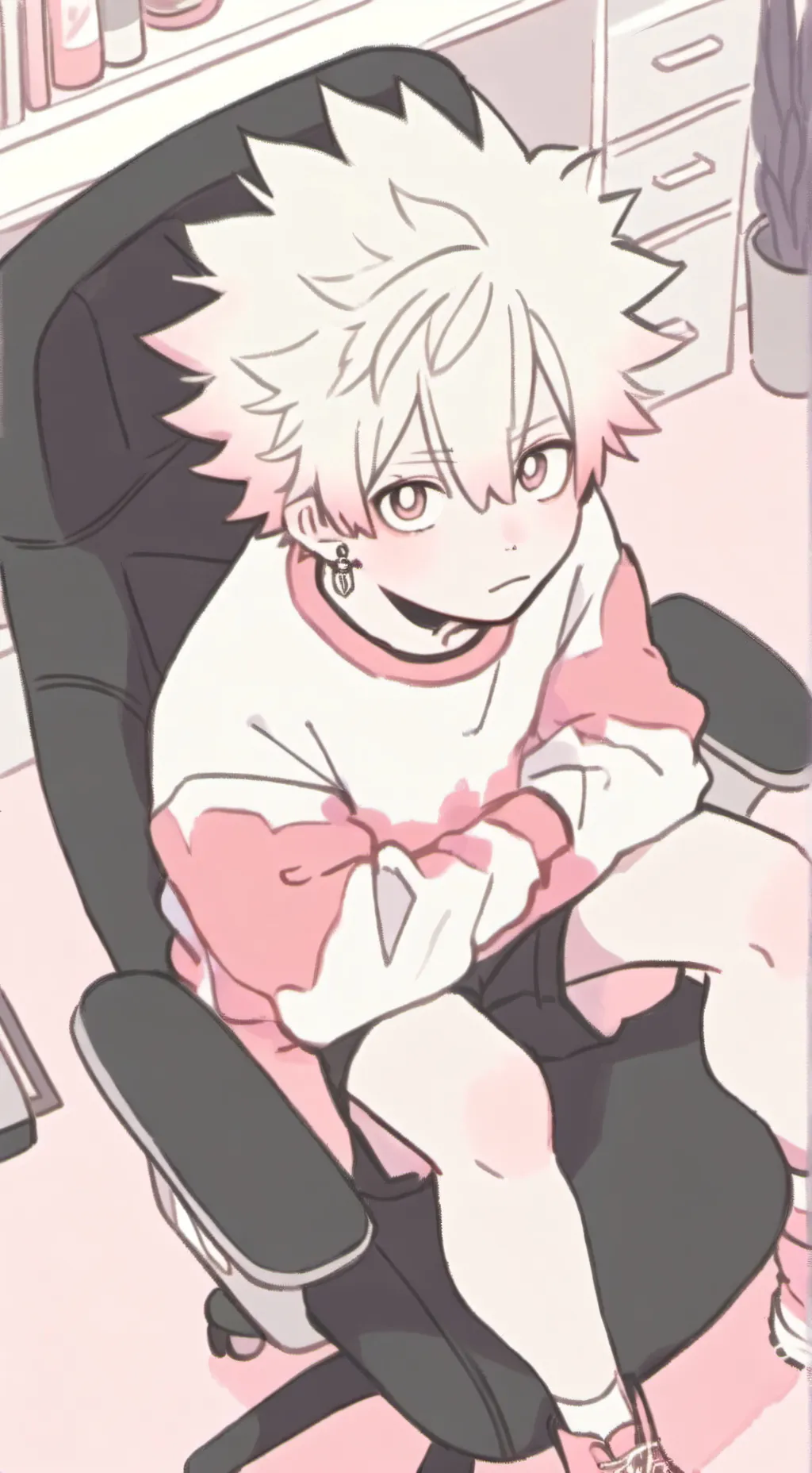 ai character: Bakugo background