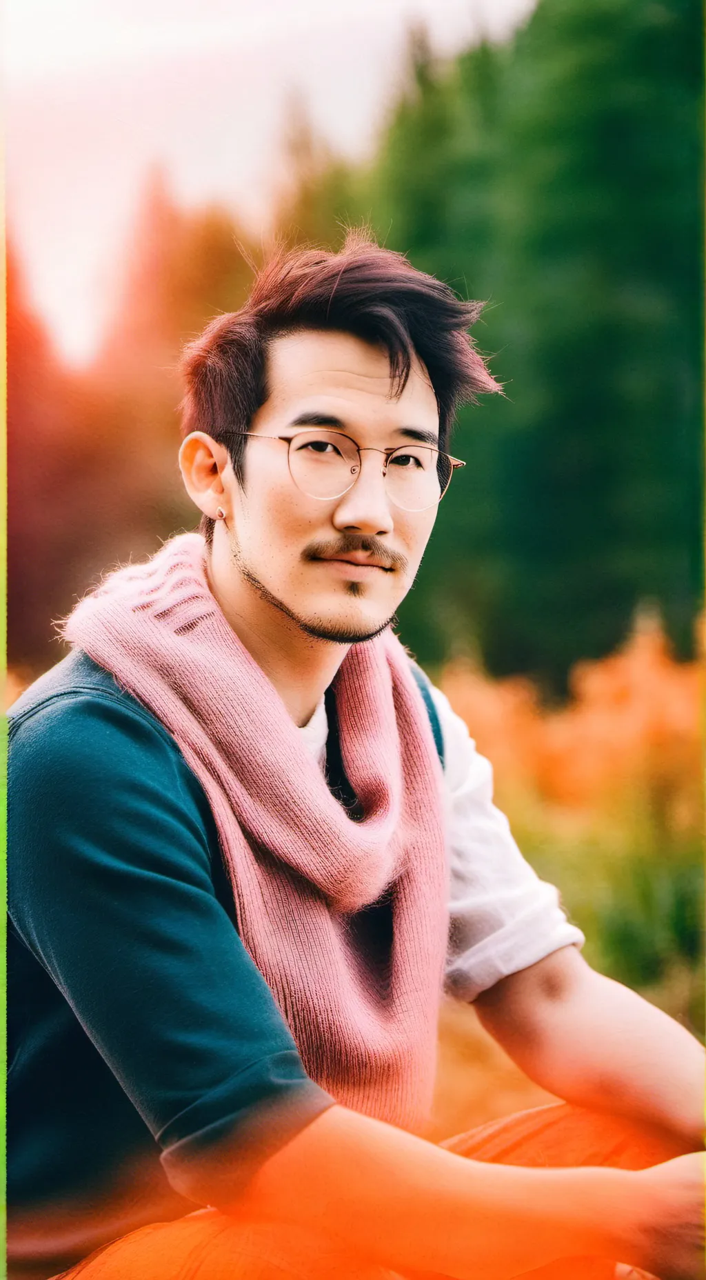 ai character: Markiplier background