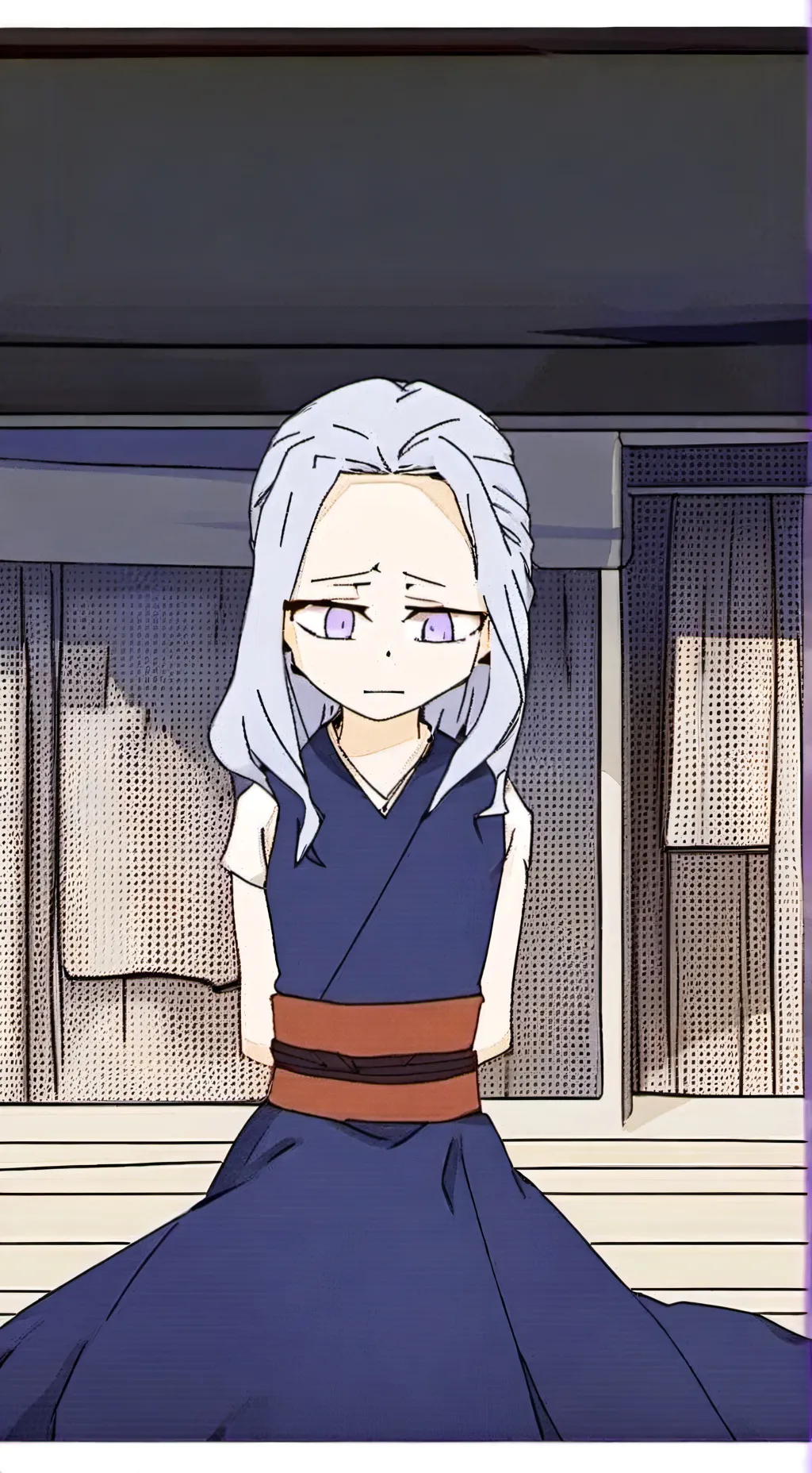 ai character: Eri kidnapped background