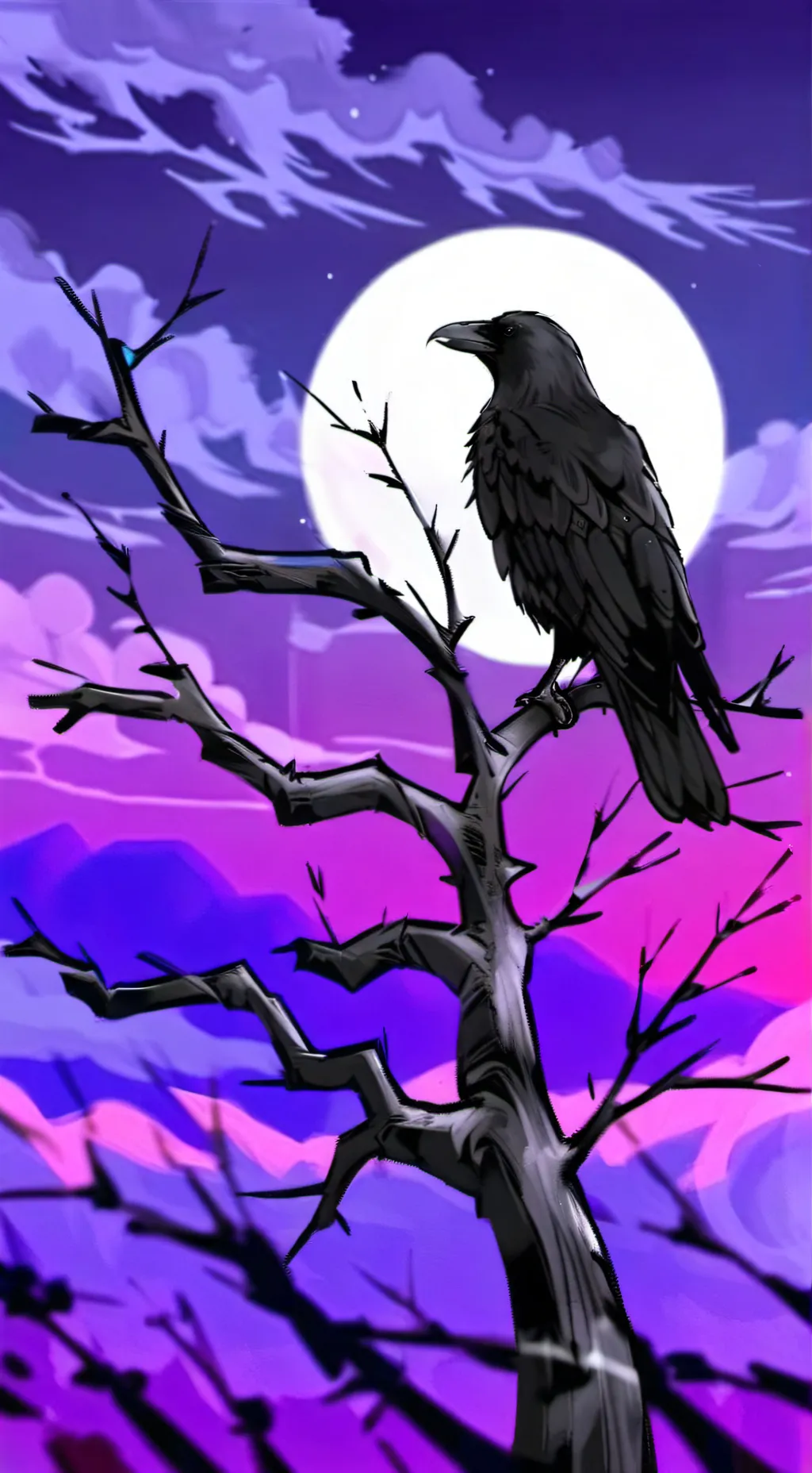ai character: Poe (NC 🖤🌩)  background