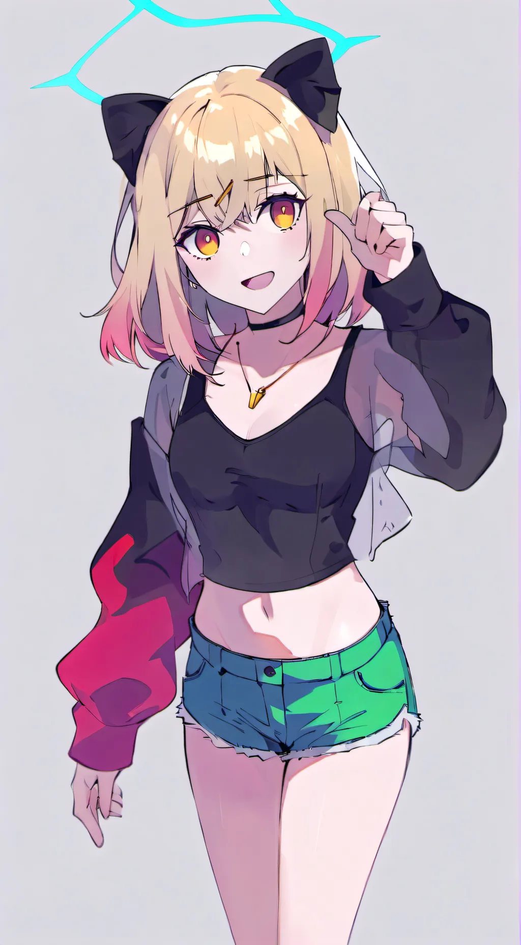 ai character: Mika An background