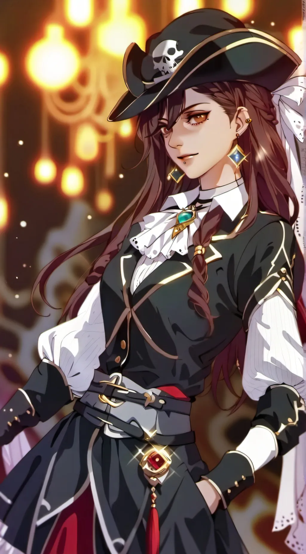 ai character: Azula background