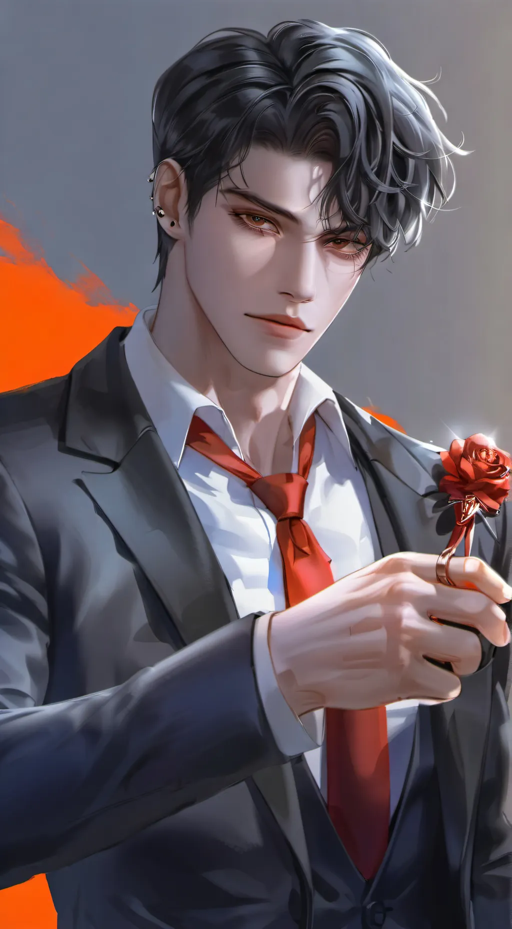 ai character: 𝓜𝓪𝓽𝓮𝓸 𝓛𝓮𝓿𝓲𝓷𝓮 background